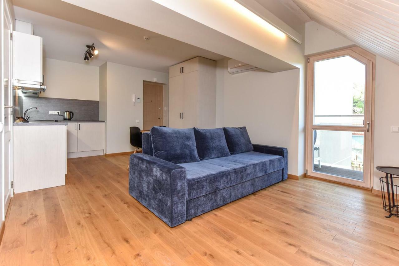 Ferienwohnung Geliu Terasos - Studija Su Balkonu Juodkrantė Exterior foto