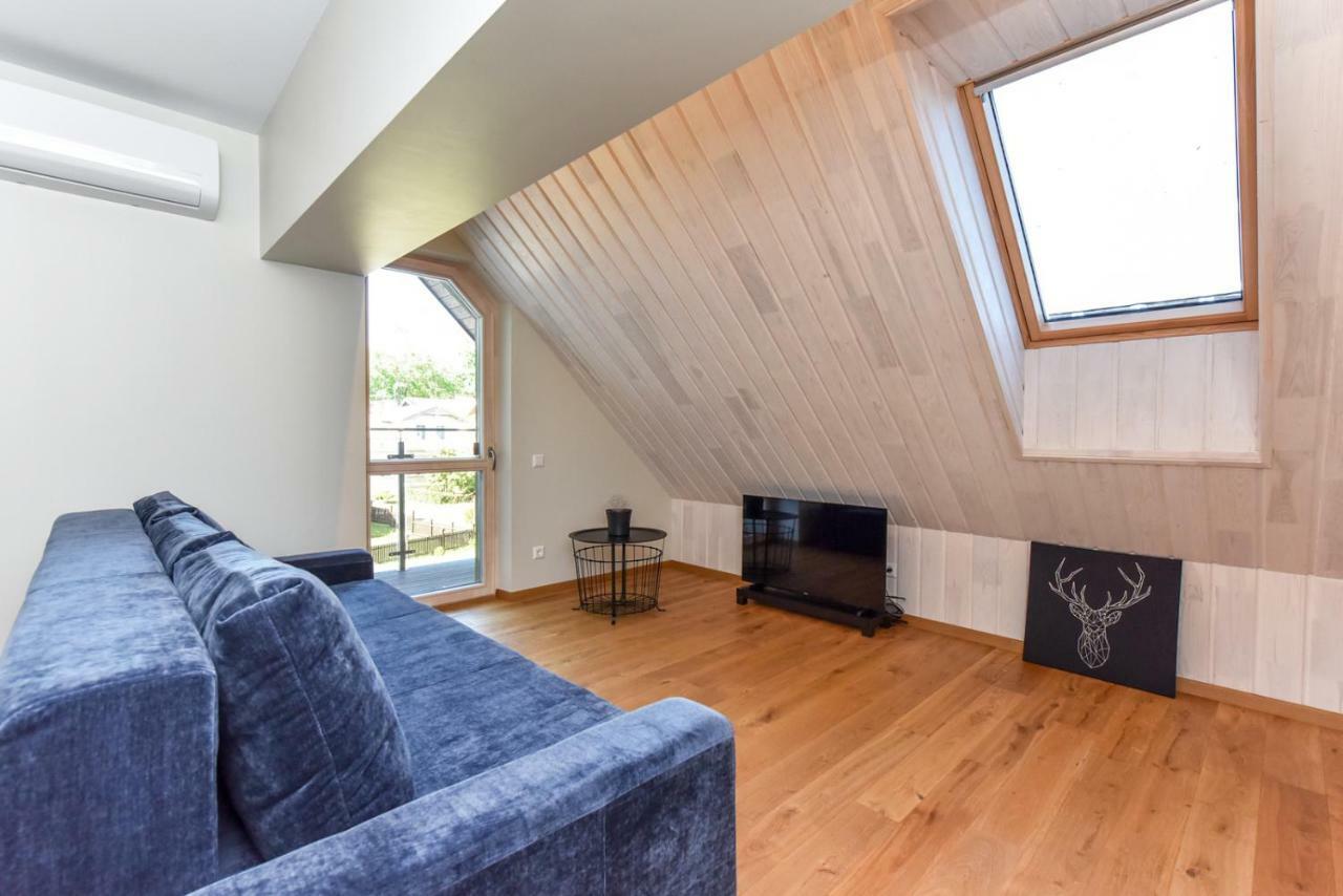 Ferienwohnung Geliu Terasos - Studija Su Balkonu Juodkrantė Exterior foto