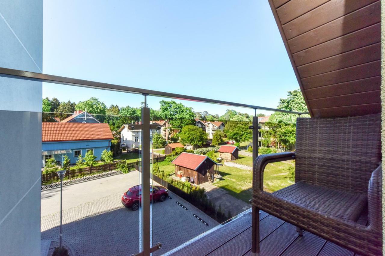 Ferienwohnung Geliu Terasos - Studija Su Balkonu Juodkrantė Exterior foto